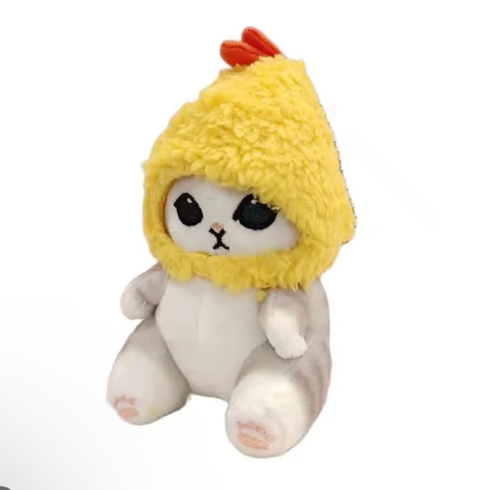 Cute Plush Cat Kitten Bag decoration Keychain - Picture 2 of 2
